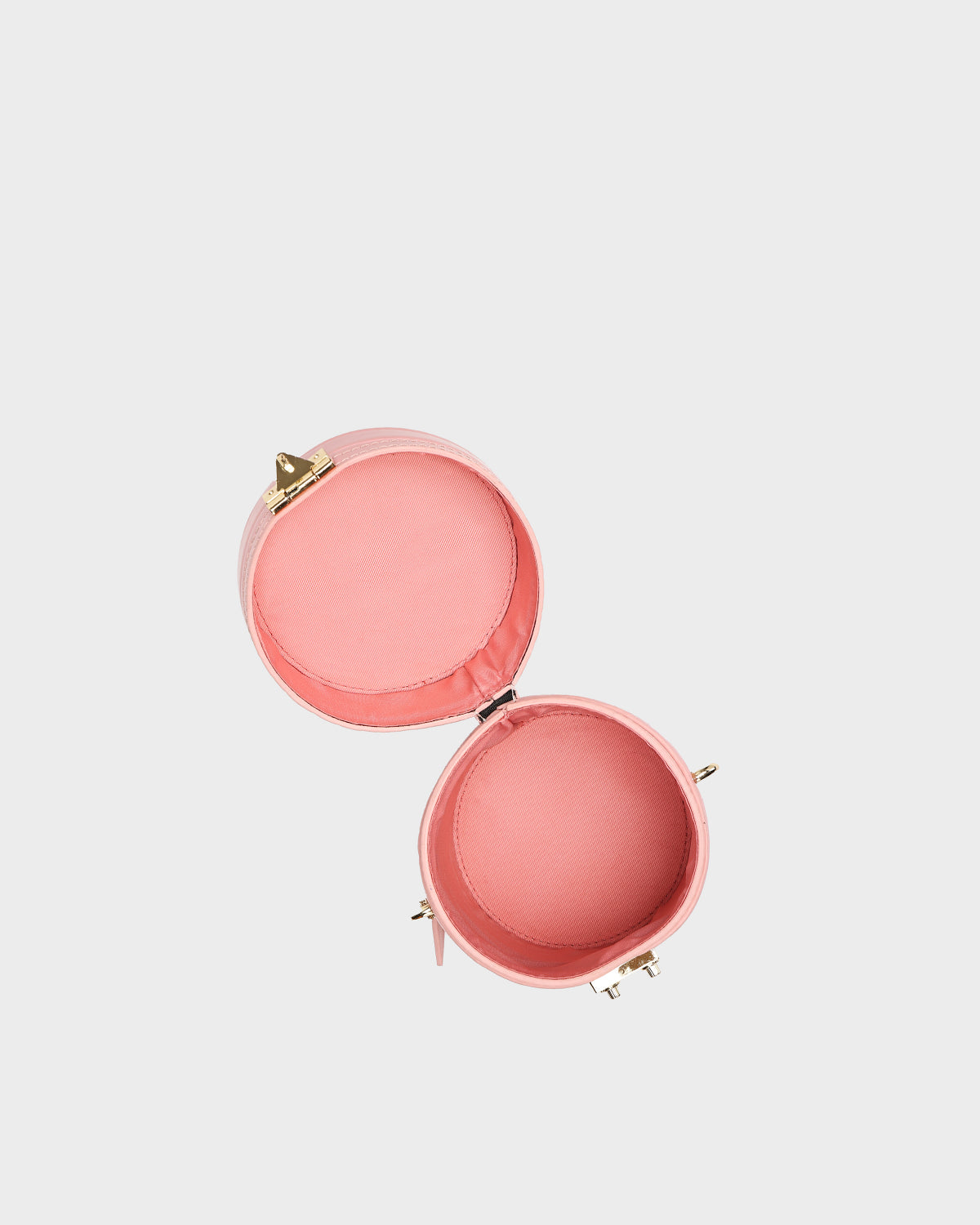 Petit Croc Barrel Purse in Candy Pink