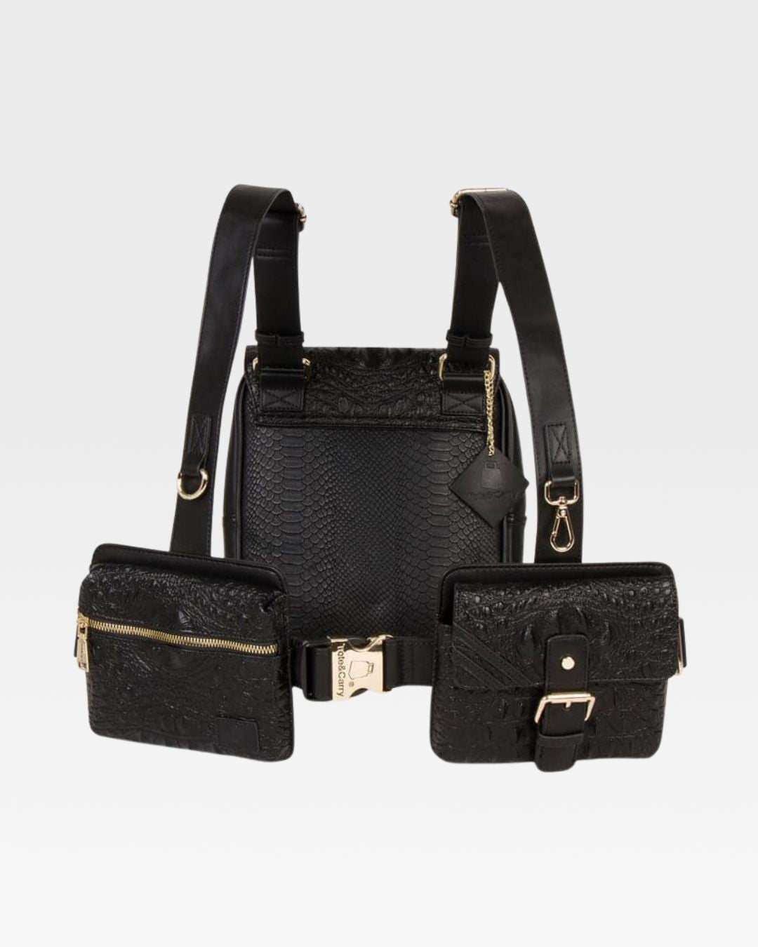 Apollo 2 Chest Bag in Black