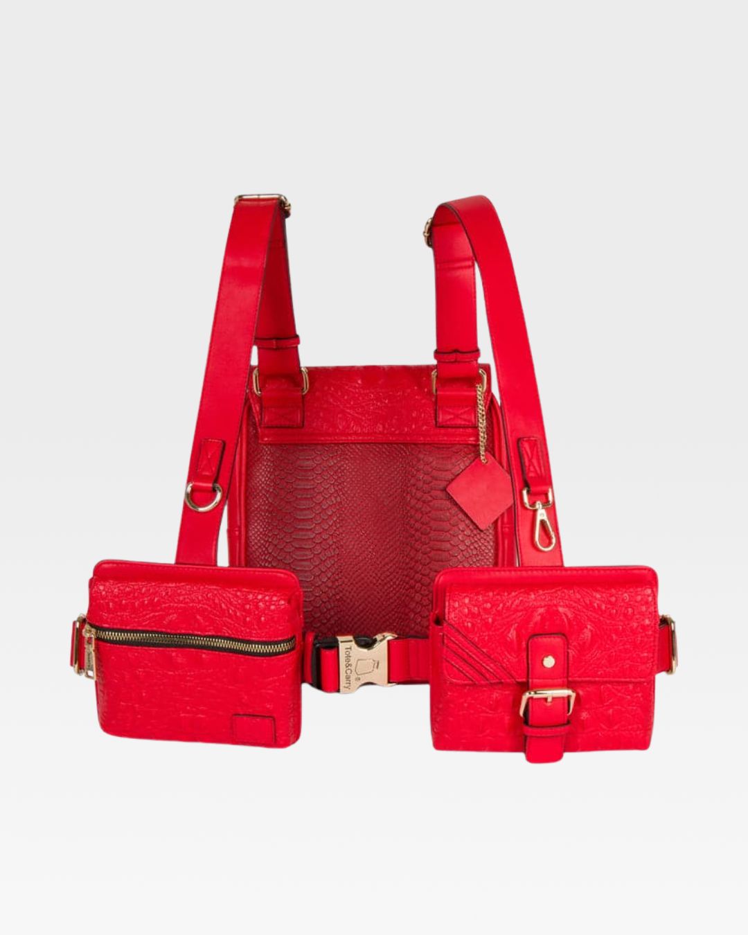 Apollo 2 Chest Bag in Red