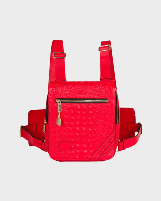 Apollo 2 Chest Bag in Red