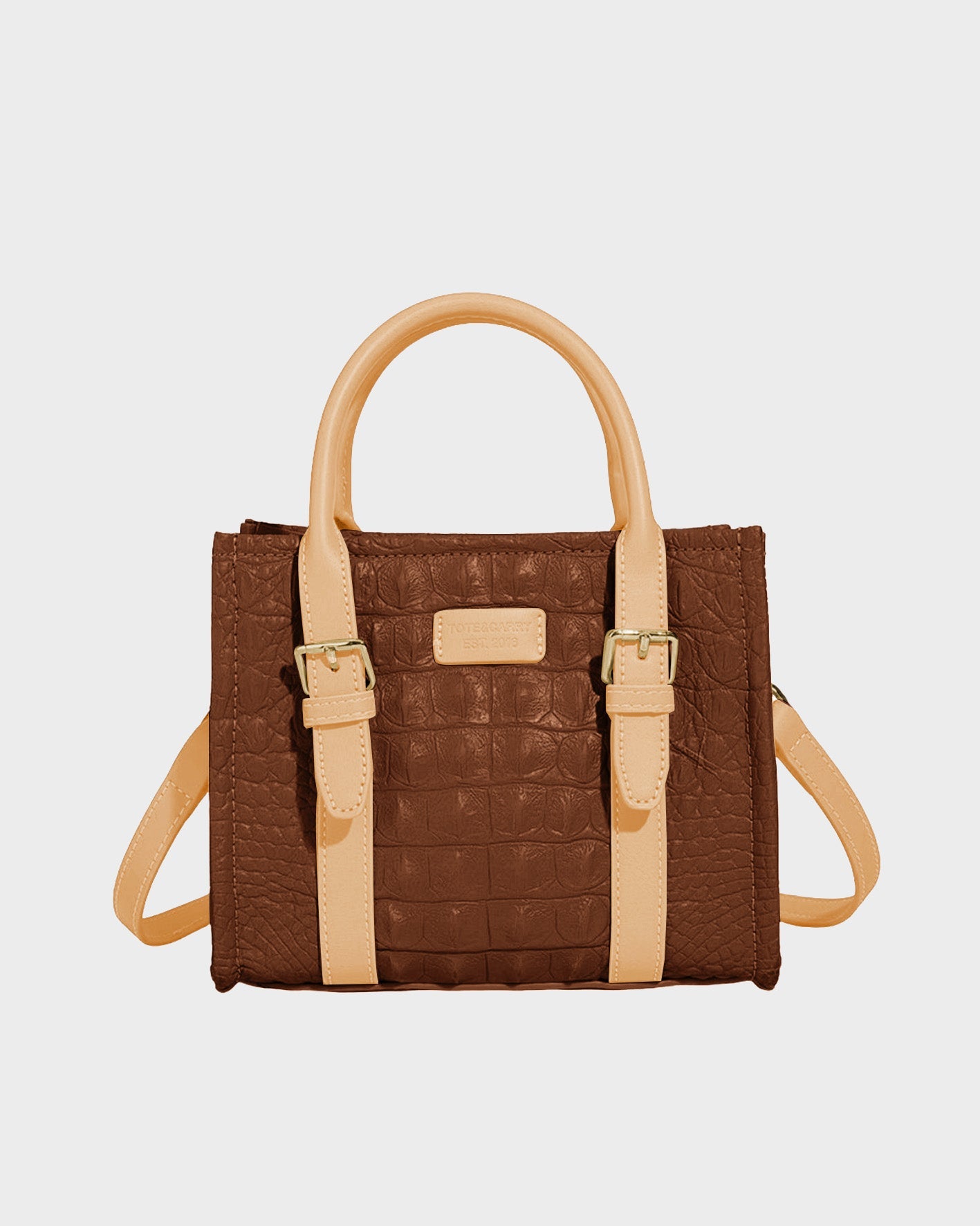 Apollo 2 Mini Tote Bag in Beige