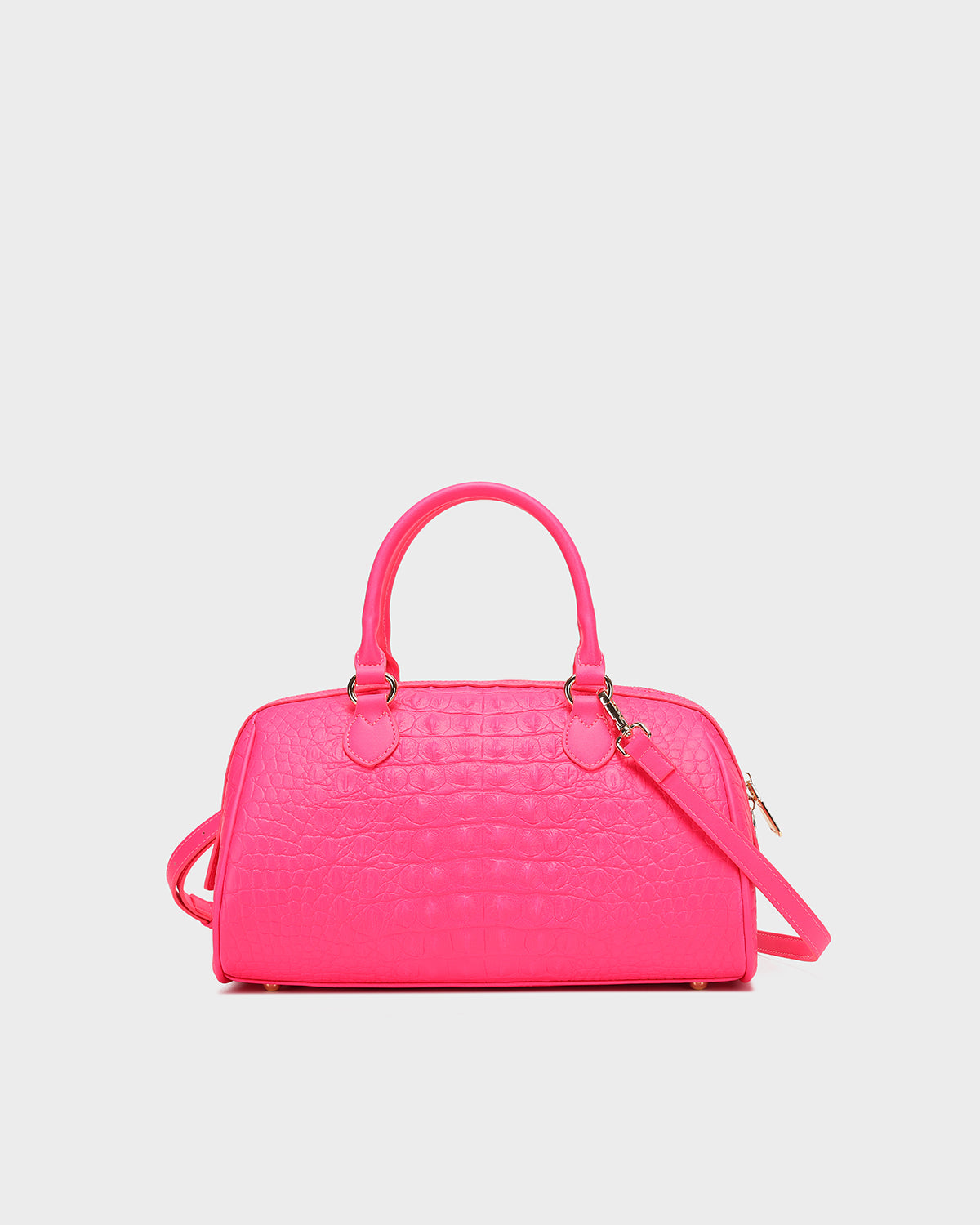 Couture Italy Purse in Neon Pink