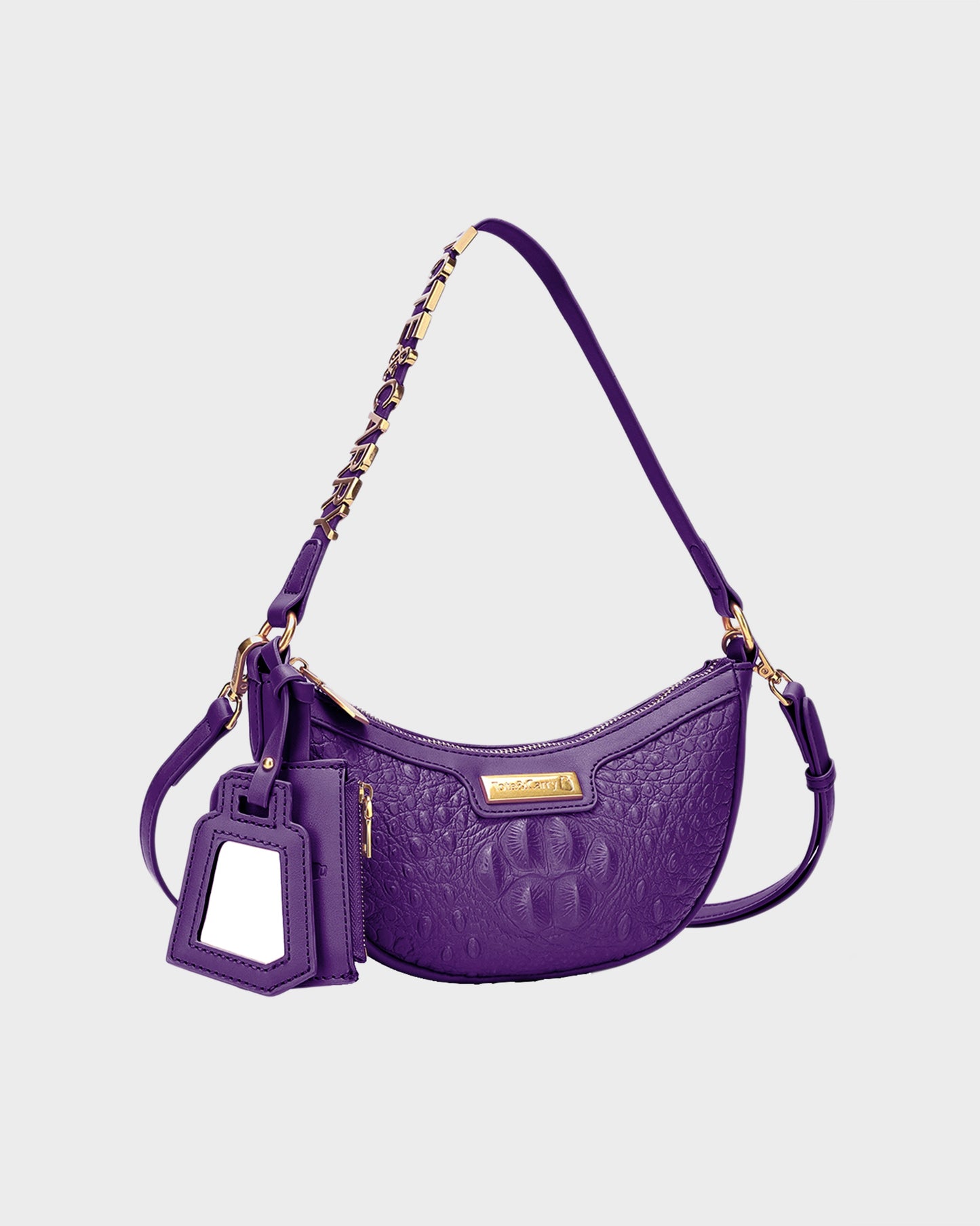 Cutie Shoulder Purse in Purple