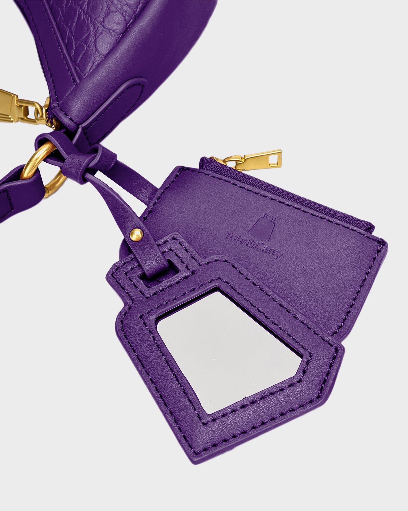 Cutie Shoulder Purse in Purple