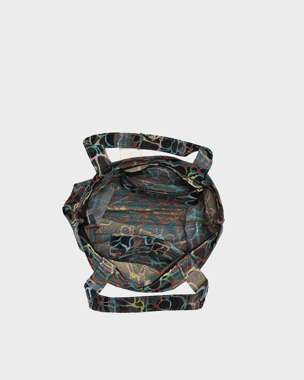 Hustle Tapestry Tote In Midnight Mosaic